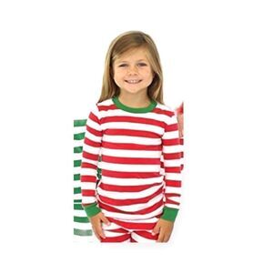 NWT Youth Girls Abollria Striped Christmas Shirt - Sz 8